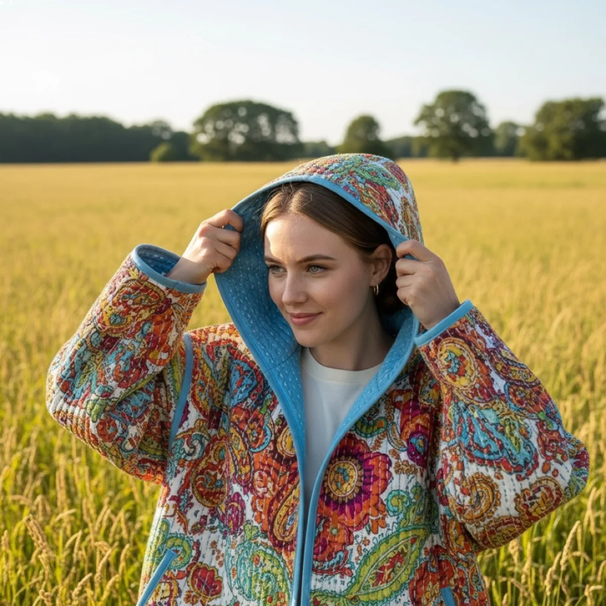 Hooded Quilted Jacket II view 3